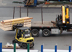 Large capacity fork lifts for heavy duty earth moving will always start with our lithium ion batteries