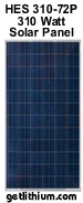 HES 310 Watt solar panel - click for a larger image