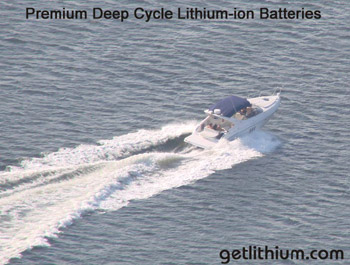 Lithium ion batteries for sailboats, yachts and more...
