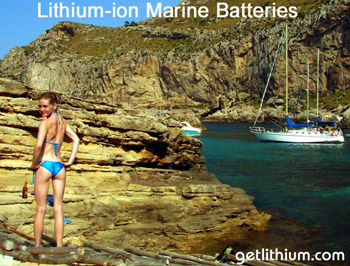 Lithium ion batteries for sailboats, yachts and more...
