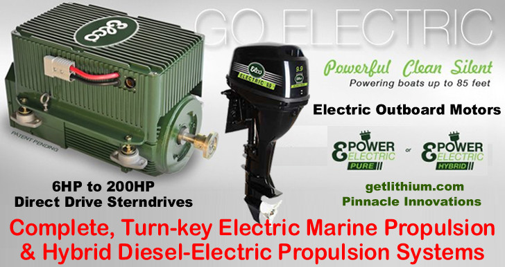 Elco Motor Yacht: Complete turn-key electric marine, hybrid diesel-electric marine propulsion systems and electric outboard engines for boats, yachts and sailboats