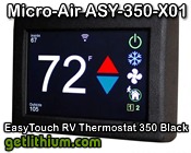 Micro-Air EasyStart electronic thermostat control for RV and marine air conditioners - Model ASY-350-X01
