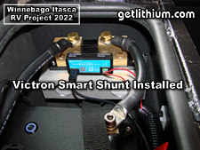 Click on the image for a larger photo of this Lithionics lithium-ion battery installation project on this great Recreational Vehicle