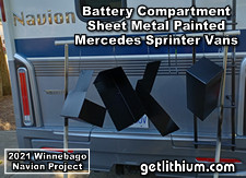 Sheet metal work - painted