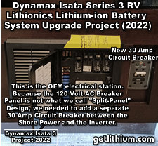 Rewiring the 120 Volt AC circuit breaker panel in conjunction with the addition of the upgraded Xantrex Freedom XC Pro 3000 Watt inverter-charger