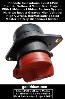 150 Volt DC rated 400 Amp DC disconnect switches