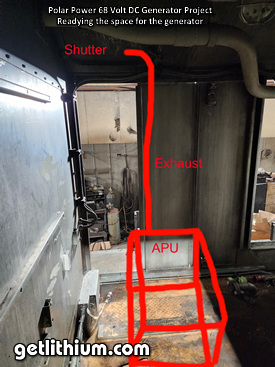 Click on the image for a larger picture of this Polar Power 20kW DC diesel generator snowplow railway project